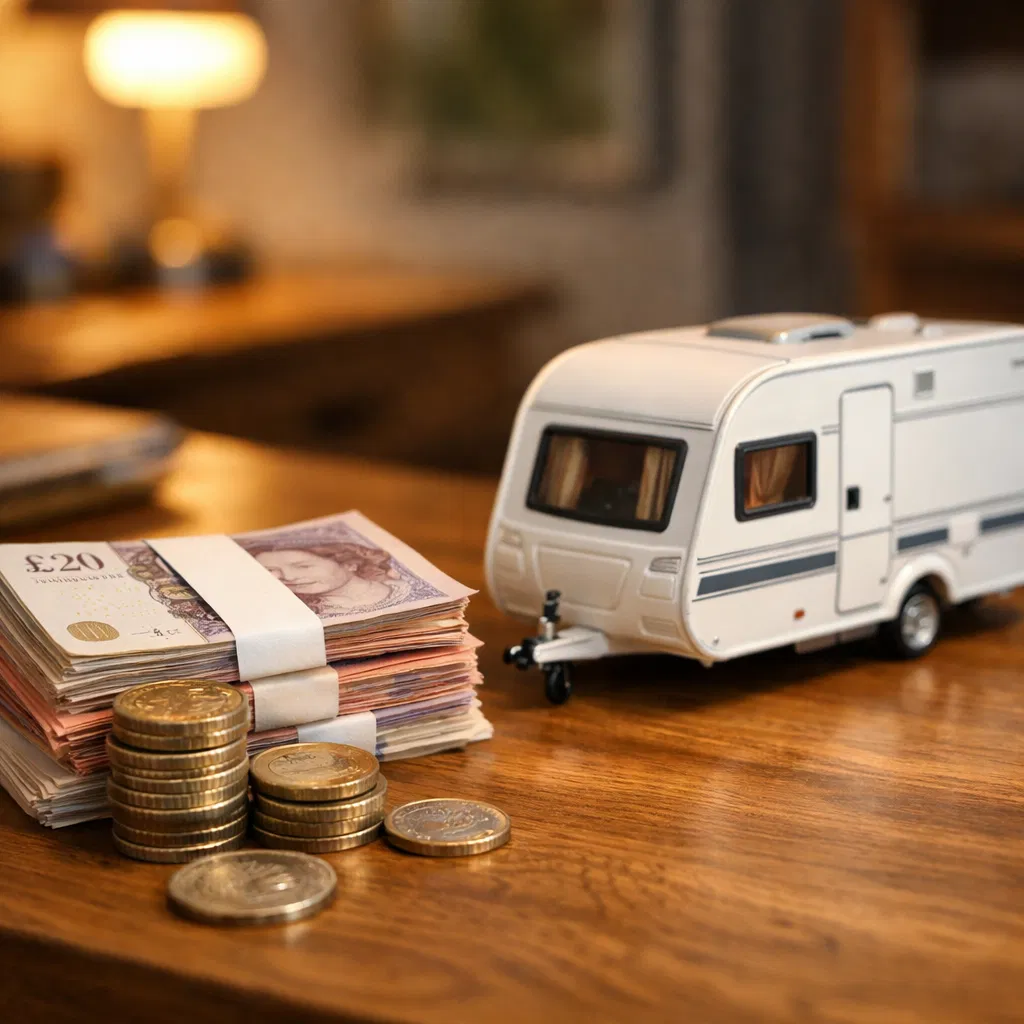 We buy caravans